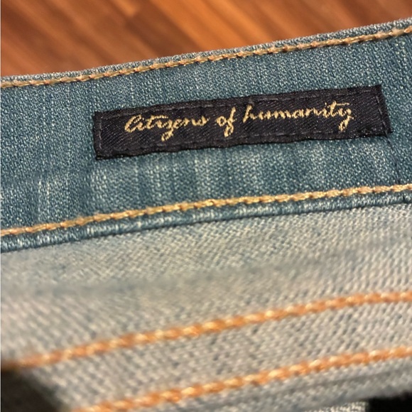 Women's Citizens of humanity Kelly 063 cropped low rise jeans.  Size 32. - Picture 5 of 7